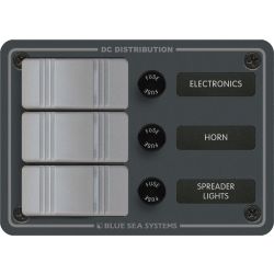 Blue Sea Systems 3 Position - Slate Gray | Blackburn Marine